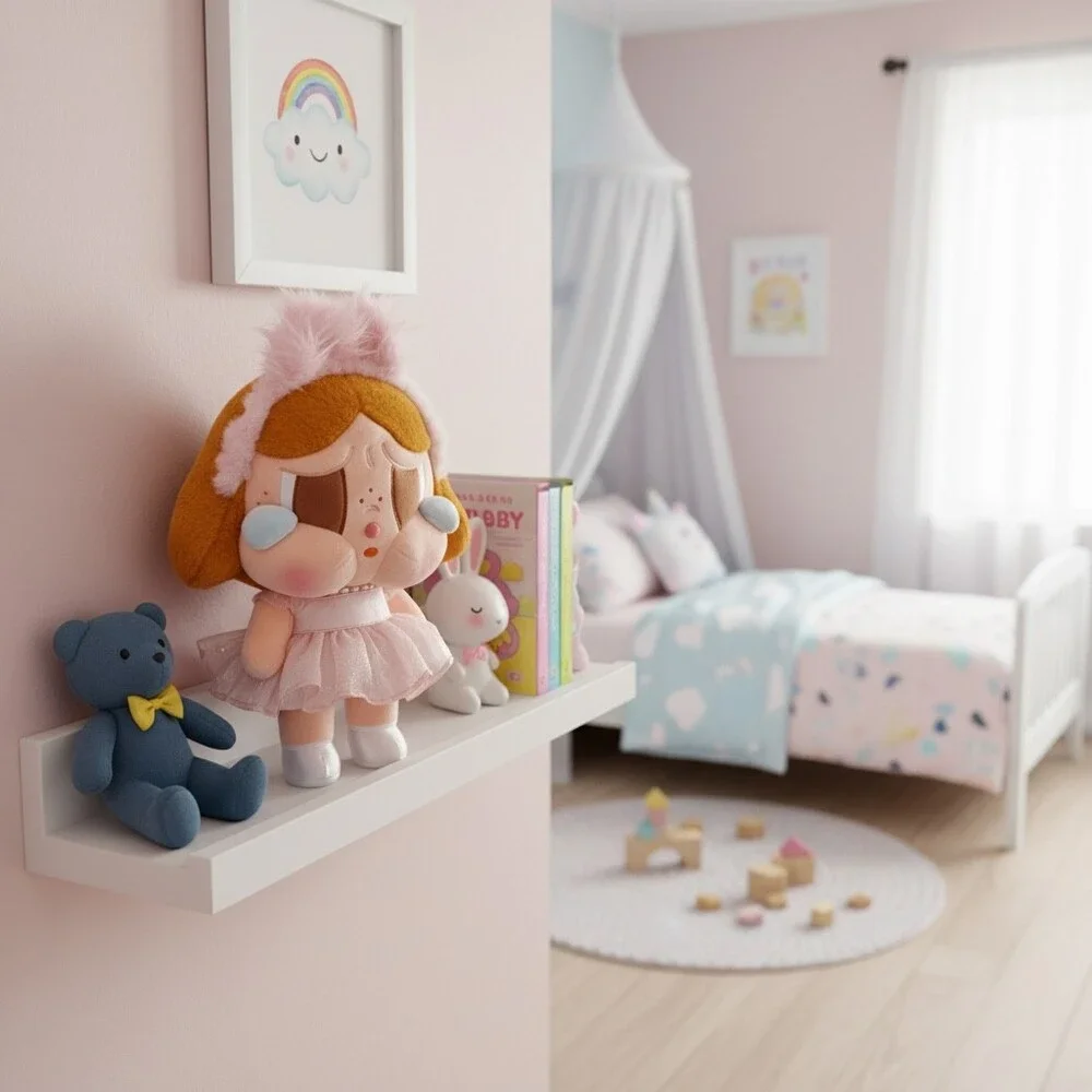 NIB XL Cry Baby shiny Shiny plush Doll